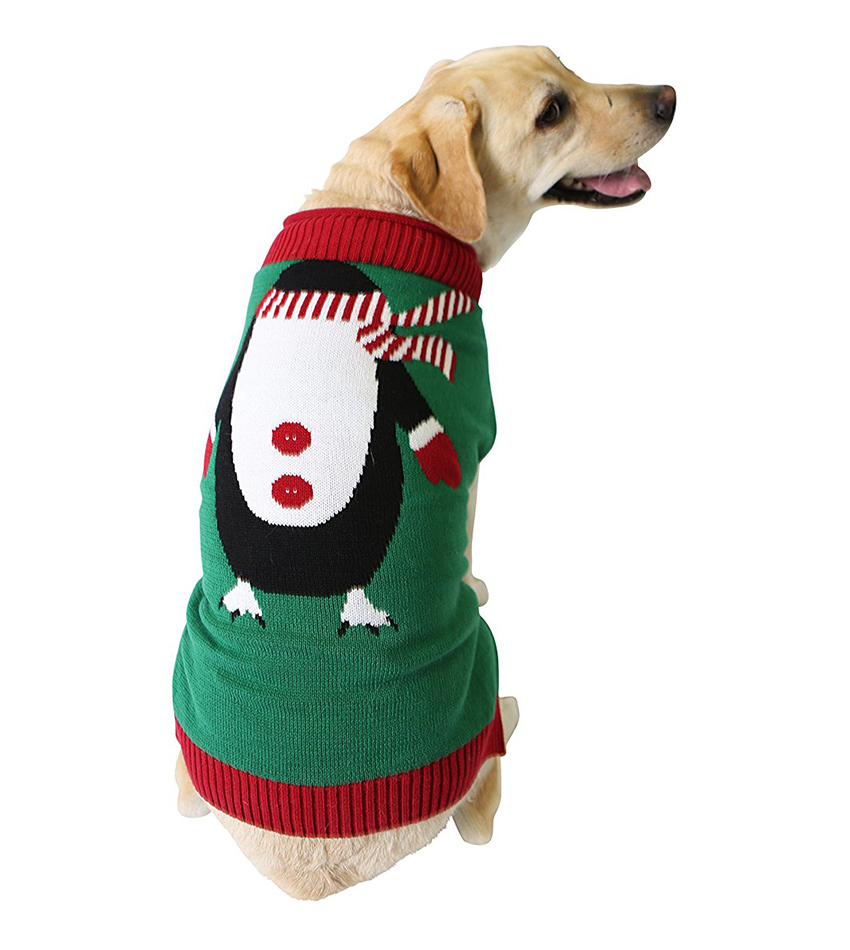 large dog christmas sweater