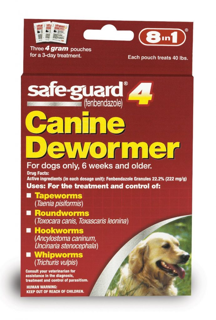 dewormer for 8 week old puppy